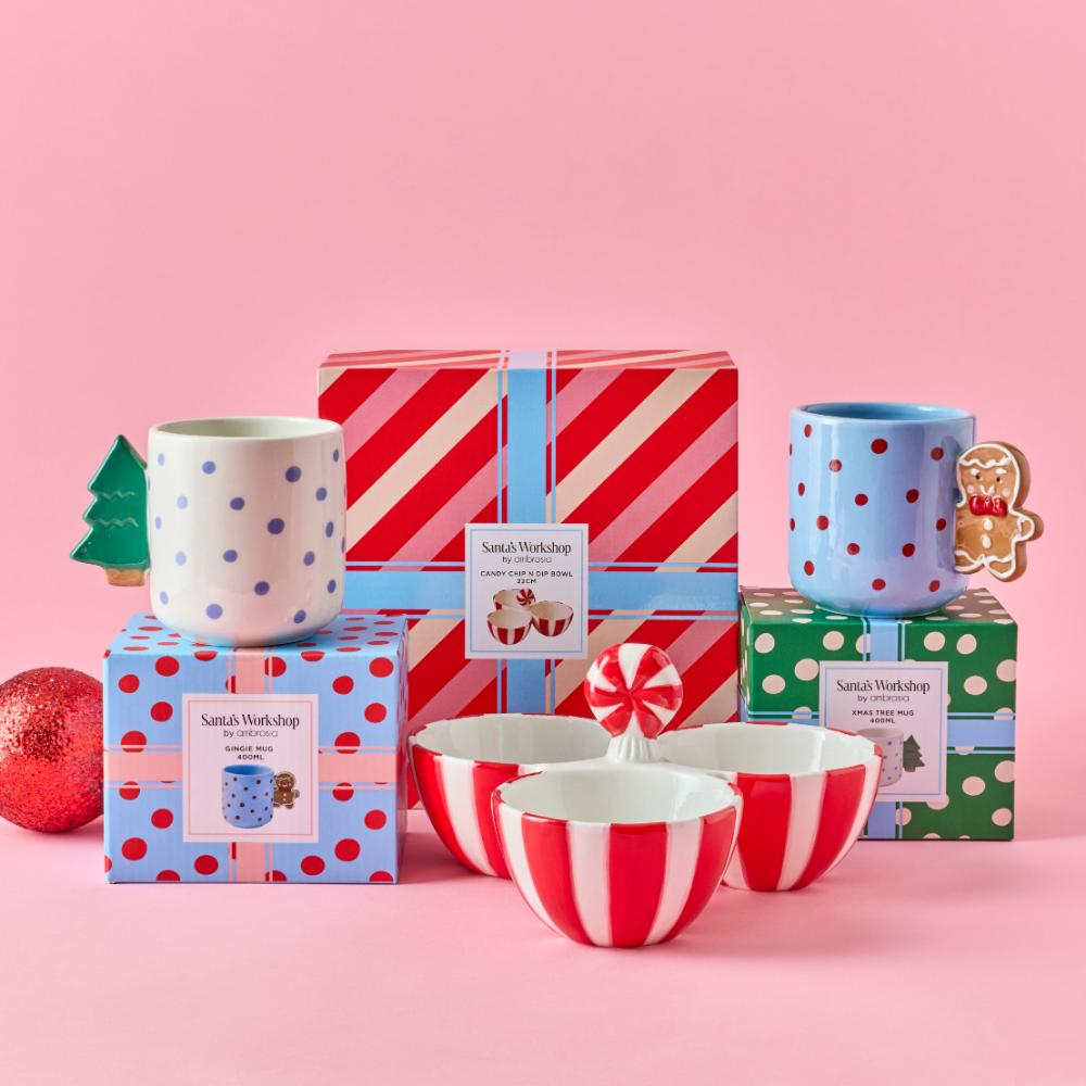 Ambrosia Santas Workshop Mug 400ml