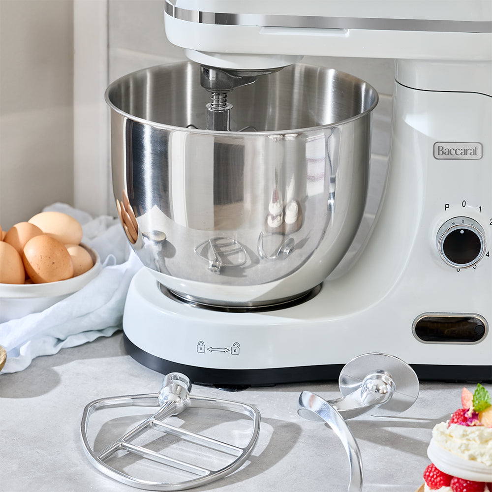 Baccarat The Kitchen Pro 1200W Stand Mixer White