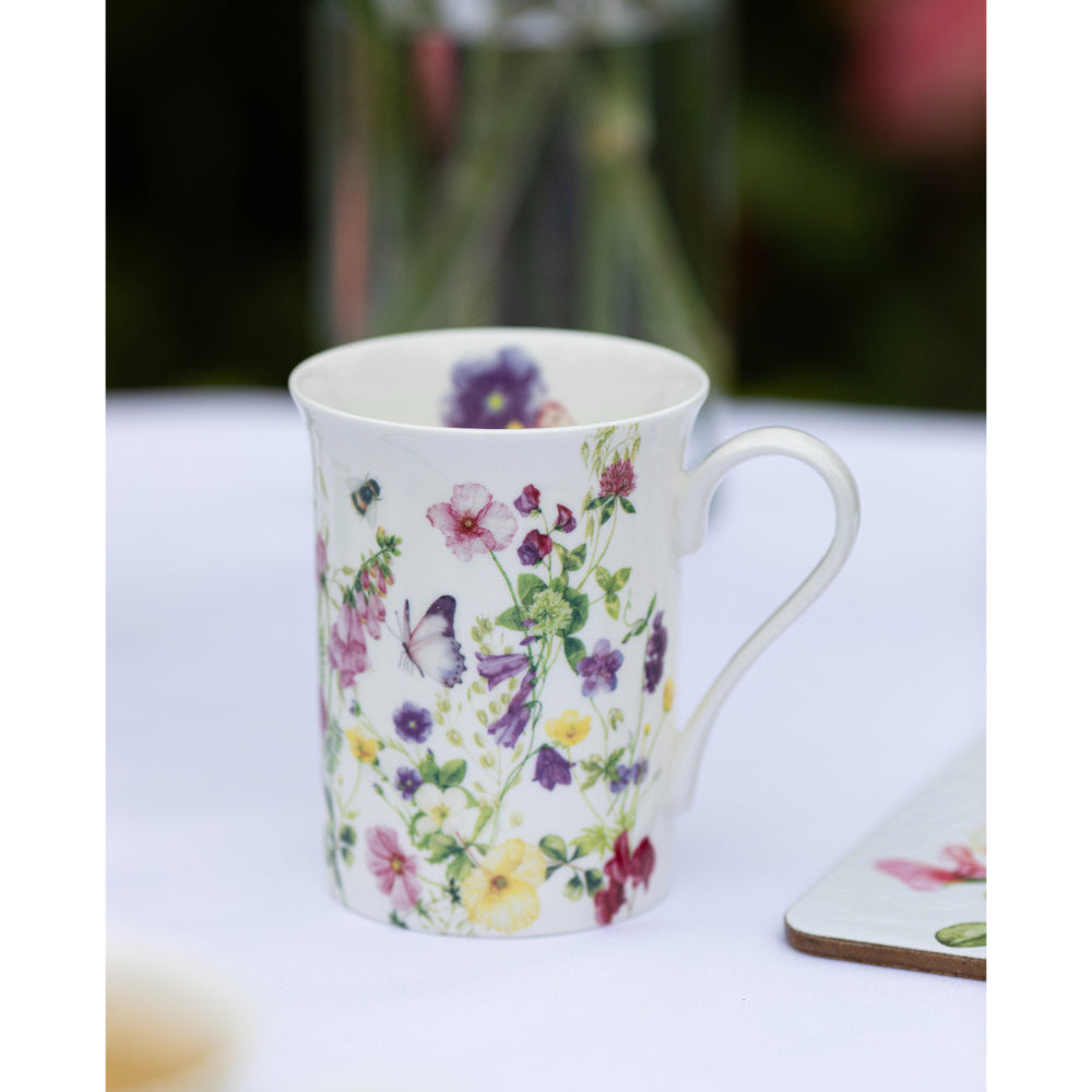 Ashdene Garden Soiree White Can Mug