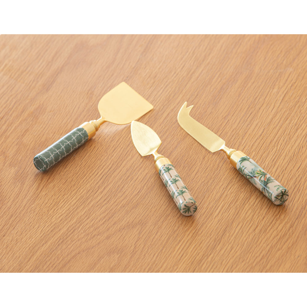 Ladelle Panama 3 Piece Cheese Knife Set