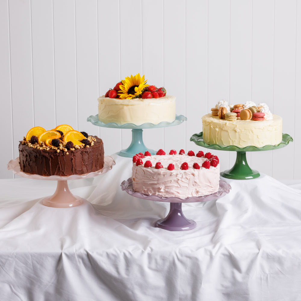 Ecology Ruffle Cake Stand 33x12.5cm