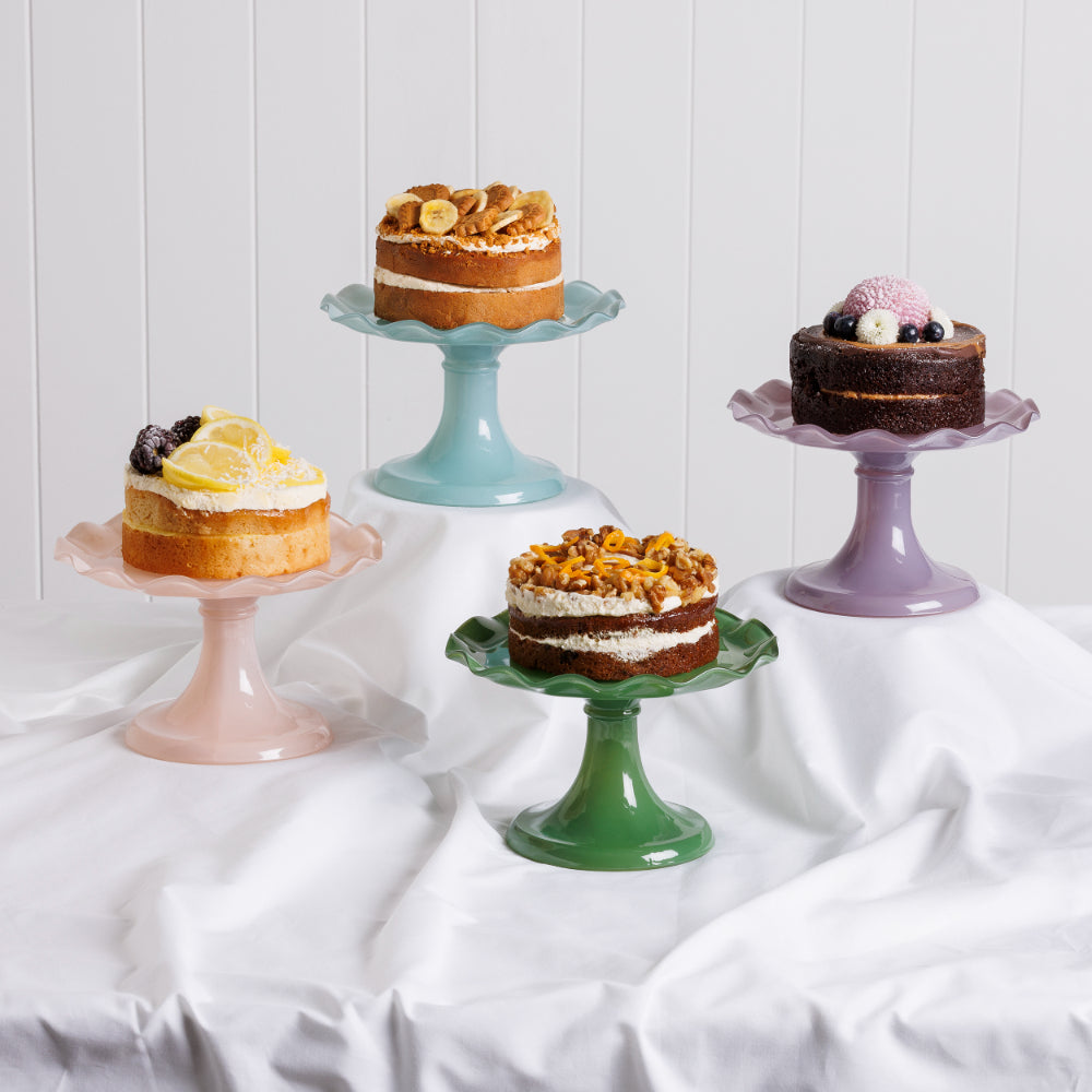 Ecology Ruffle Cake Stand 20x12.5cm