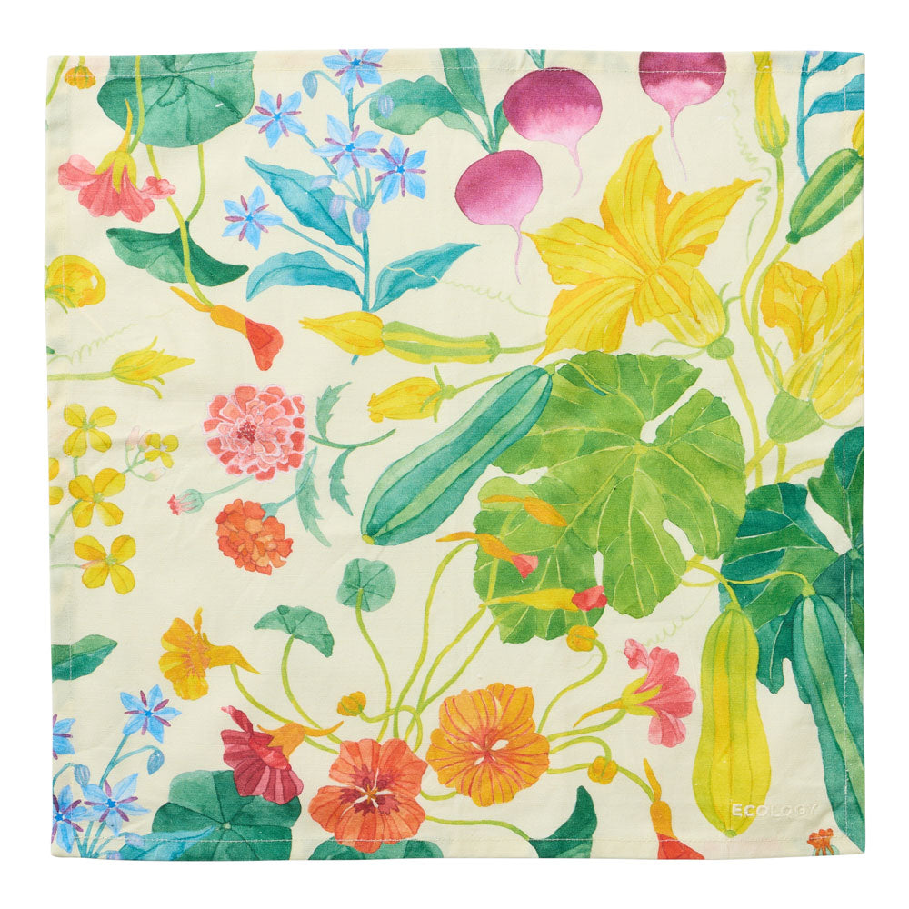Ecology Market Garden Set of 4 Napkins 45x45cm