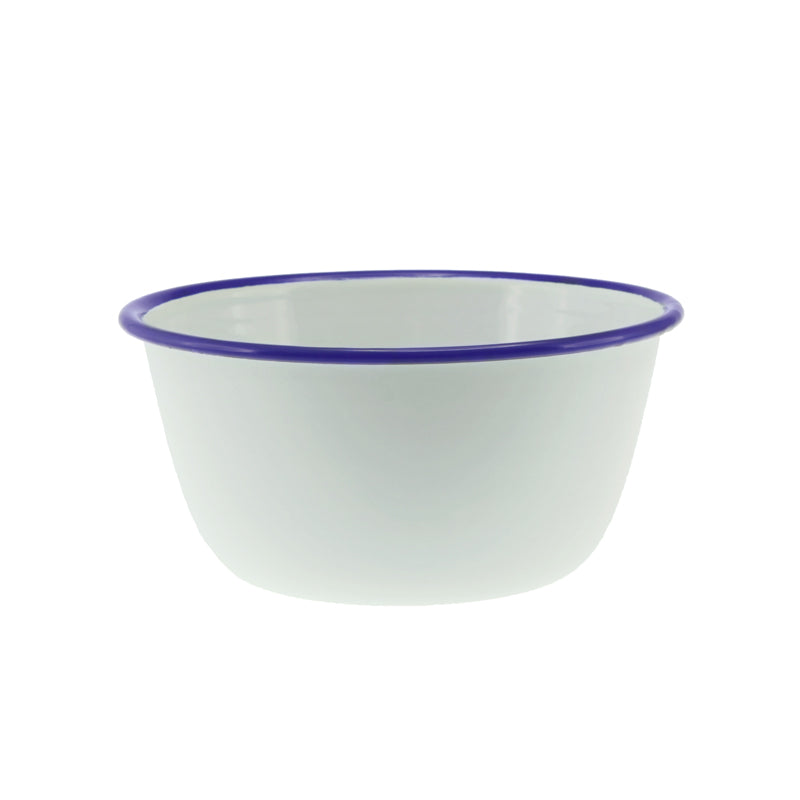 Falcon Pudding Basin 1.2L White & Blue