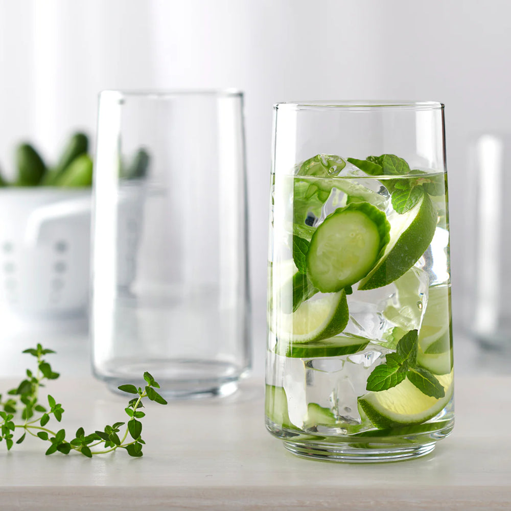 Anchor Hocking Set of 4 Finlandia Tea Glasses 532ml