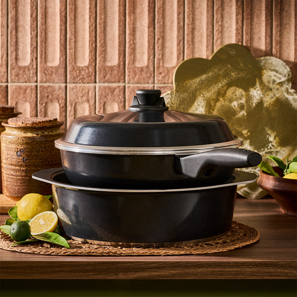 Bessemer 3 Piece Cookware Starter Set 28cm
