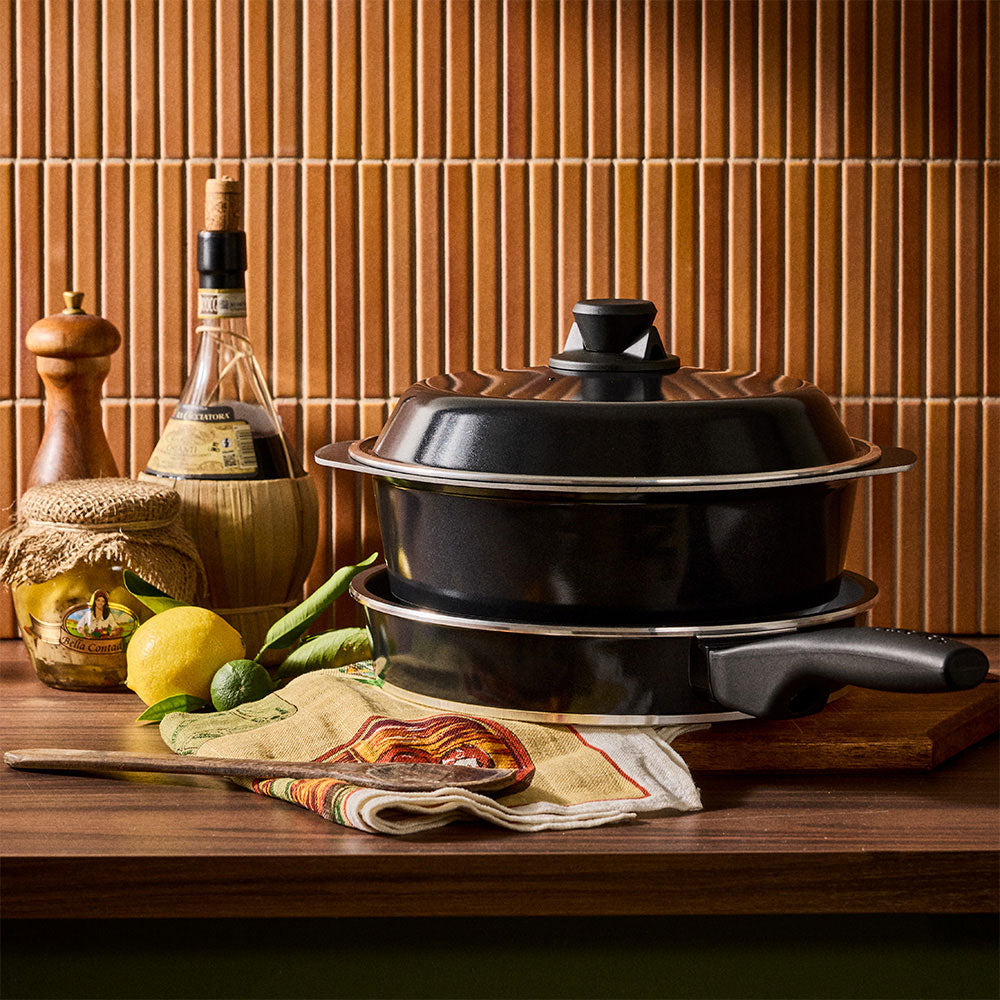Bessemer 3 Piece Cookware Starter Set 32cm