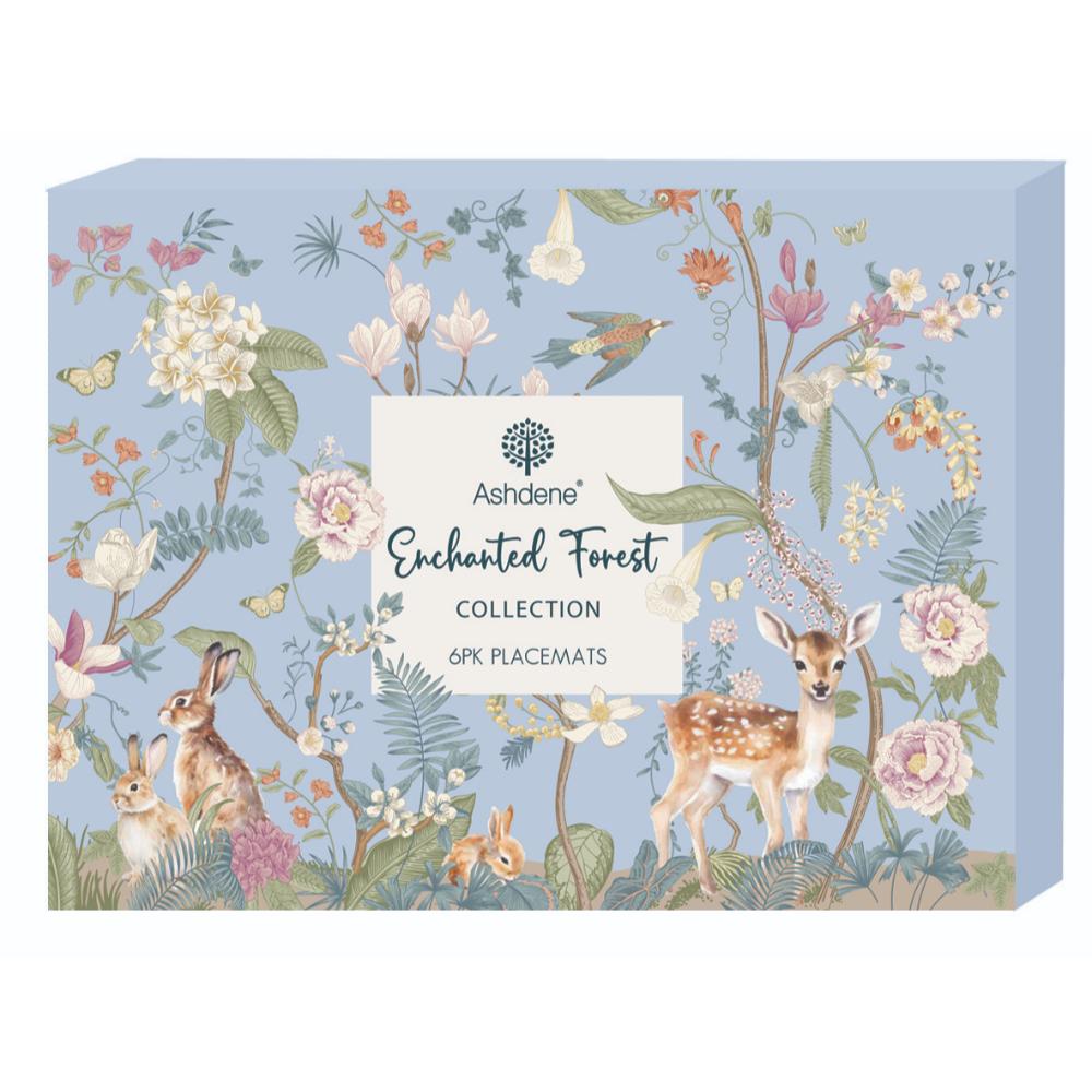 Ashdene Enchanted Forest Set of 6 Placemats