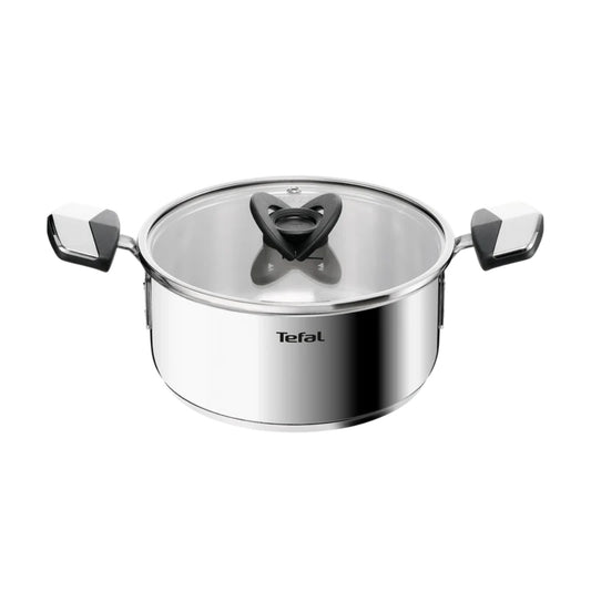 Tefal Emotion Induction Stainless Steel Stewpot 20cm & Lid