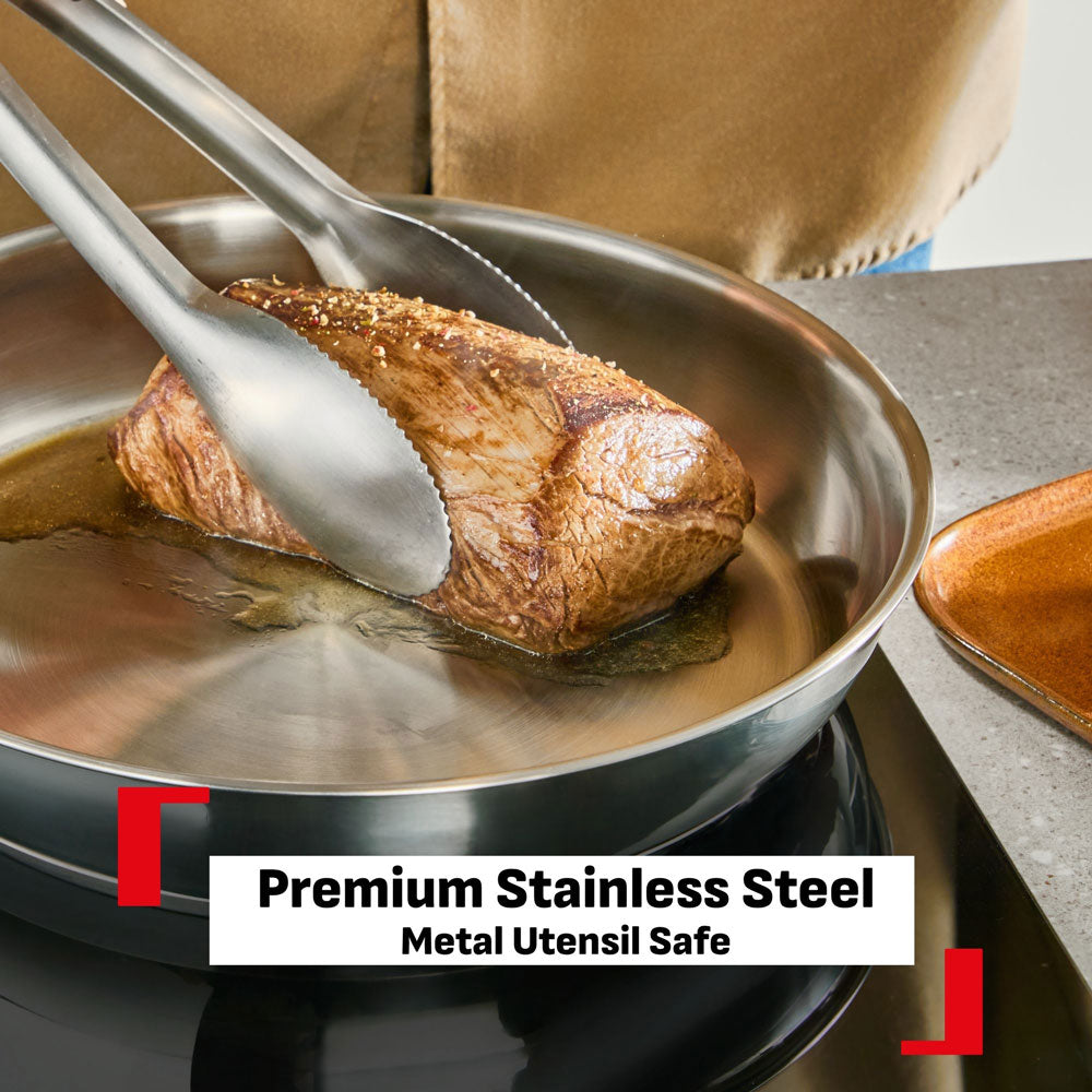 Tefal Ingenio Emotion+ Induction Uncoated Stainless Steel 13 Piece Induction Cookware Set