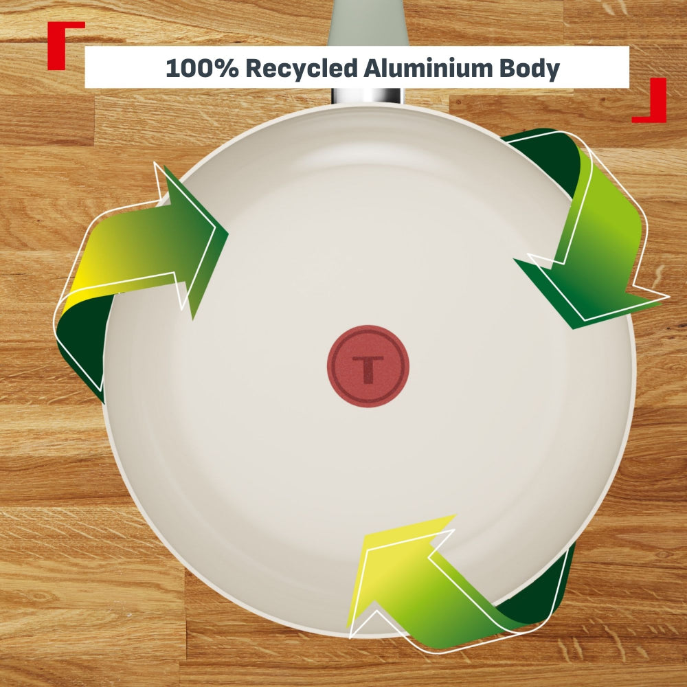 Tefal Recycle Induction Ceramic Non Stick Frypan 24cm
