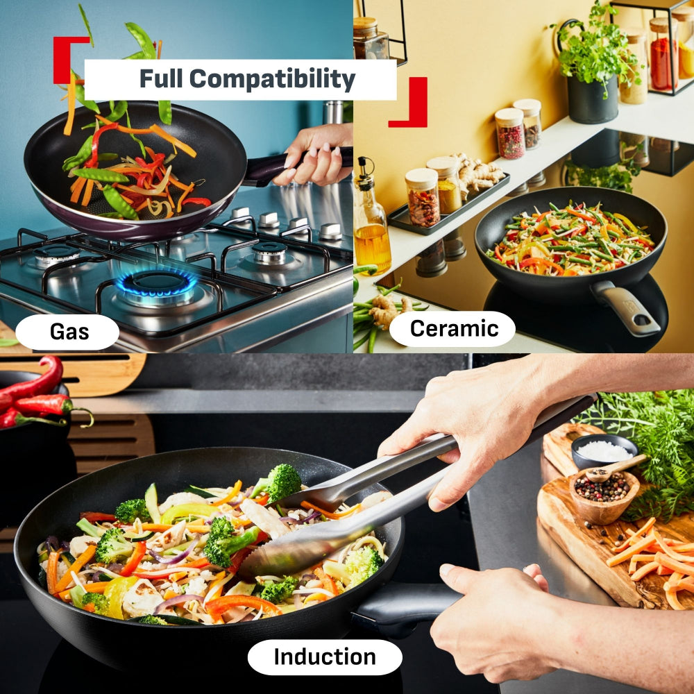 Tefal Recycle Induction Ceramic Non Stick Frypan 24cm