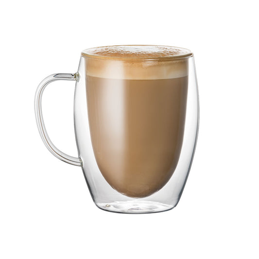 Baccarat Barista Cafe Double Wall Thermal Glass Mugs Set of 2 300ml