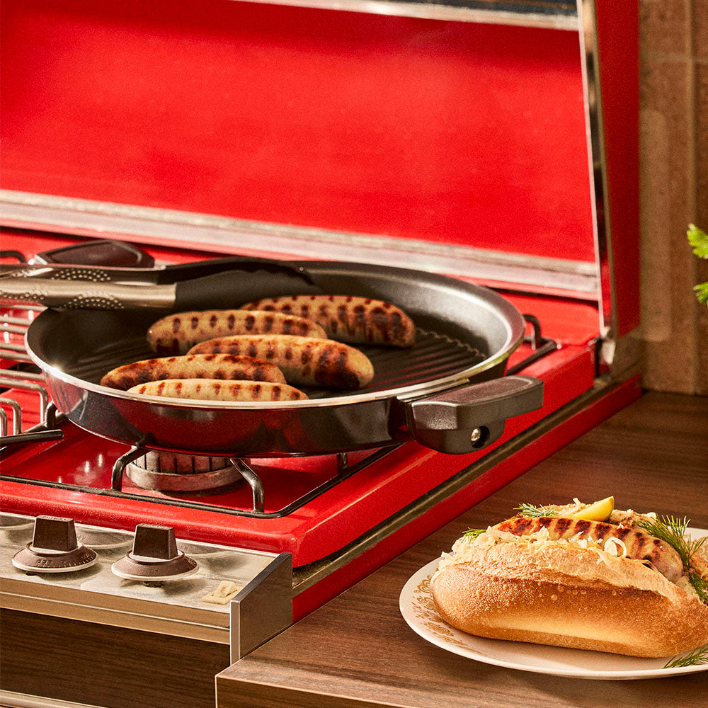 Bessemer Non Stick Grill Pan 32cm Black