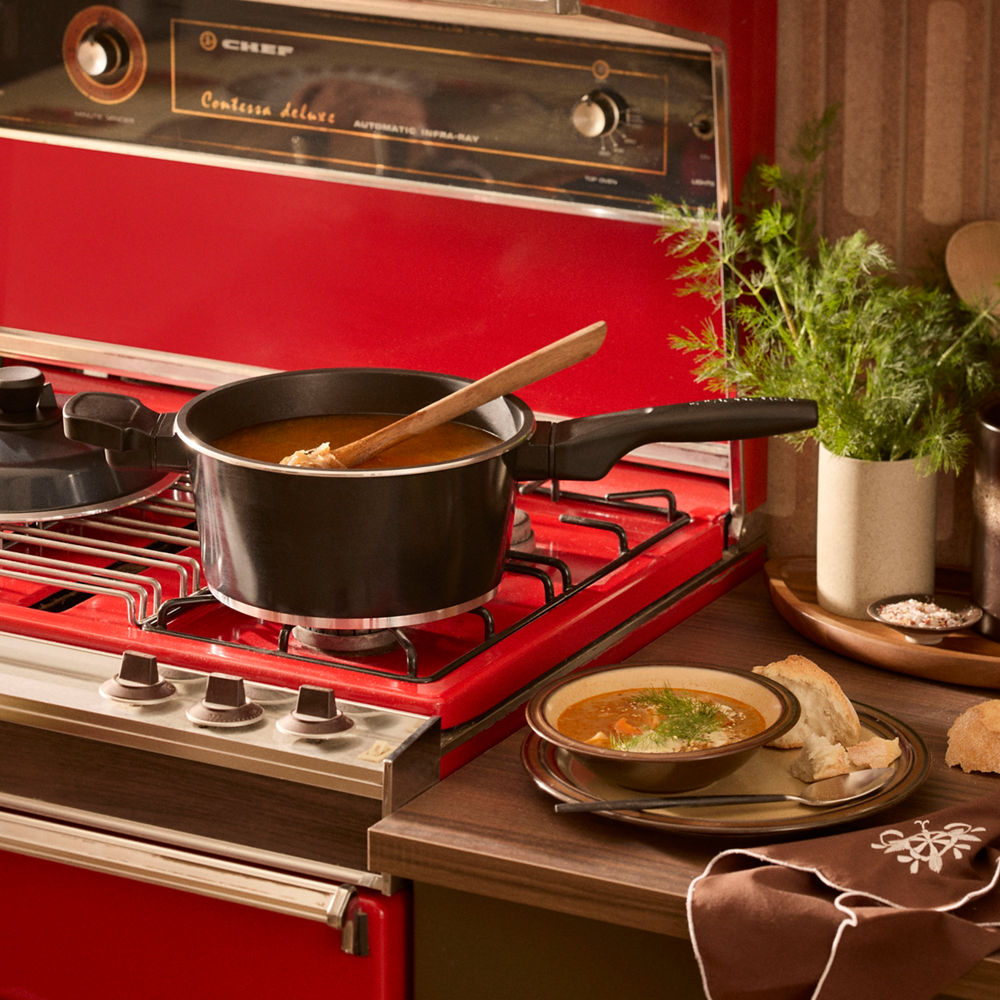 Bessemer Multi Saucepan 24cm Black