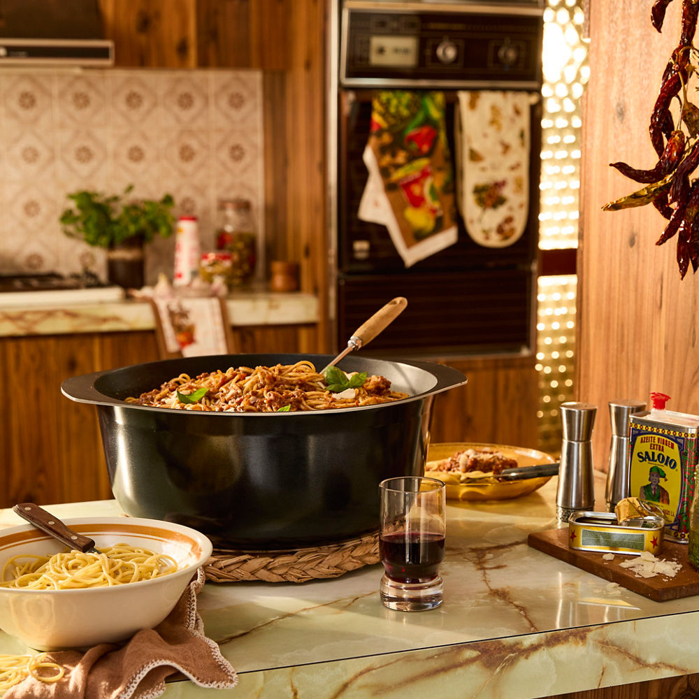 Bessemer Non Stick Casserole 37cm Black