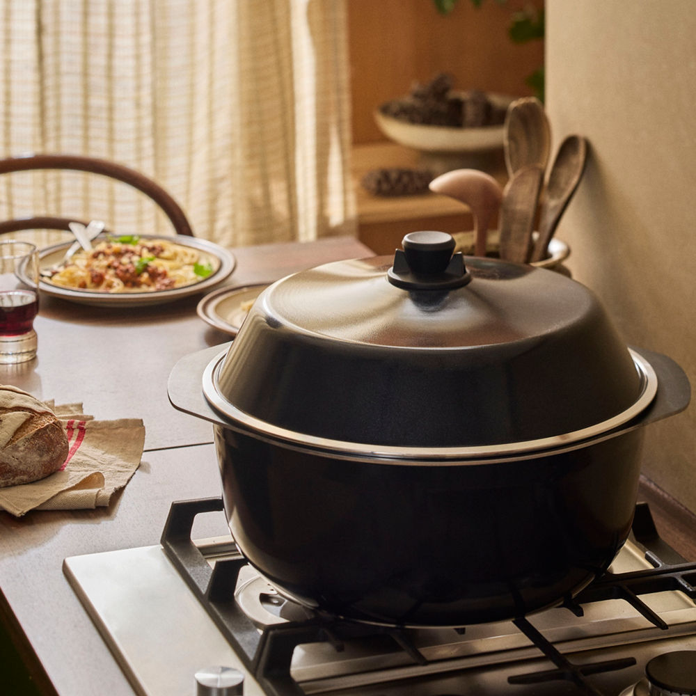 Bessemer Non Stick Casserole 37cm Black