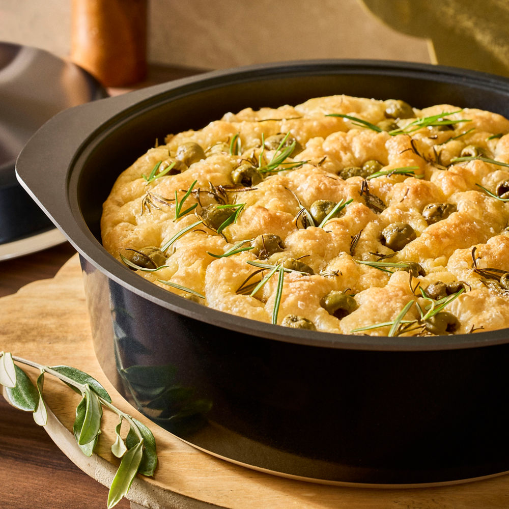 Bessemer Non Stick Dutch Oven 32cm Black