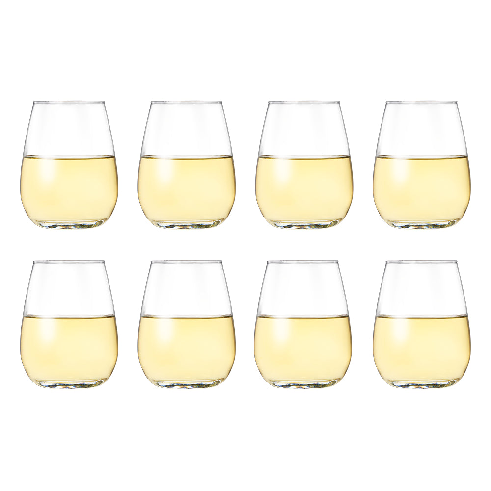 Alex Liddy Okto Set of 8 Stemless Glasses