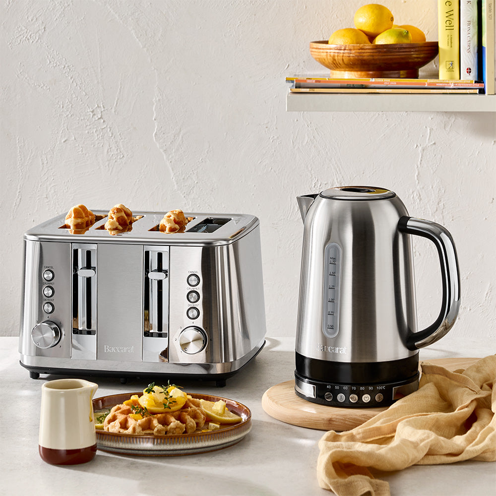 Baccarat The Smart Boil Kettle 1.7L Stainless Steel