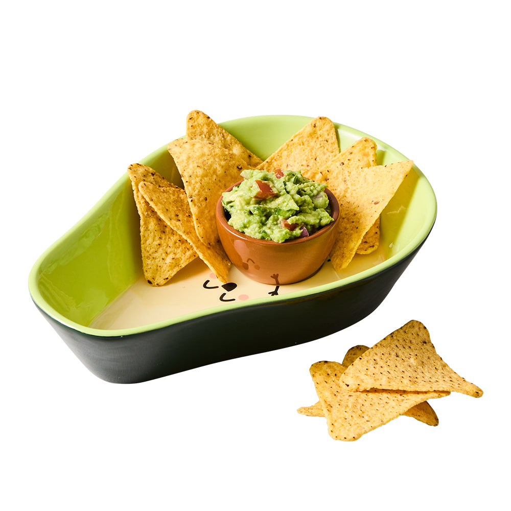 Daily Dose by Ambrosia Avocado Chip & Dip Bowl 22cm