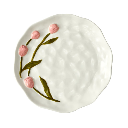 Alex Liddy Maisie Tulip Round Plate 26cm