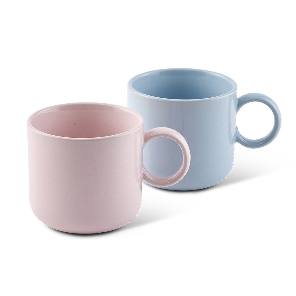 Salt & Pepper Finn Mug 370ml Set of 2