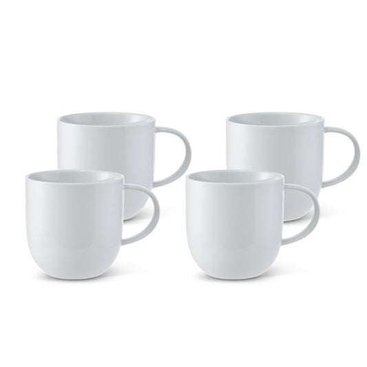 Salt & Pepper Coupe Mug 380ml Set of 4