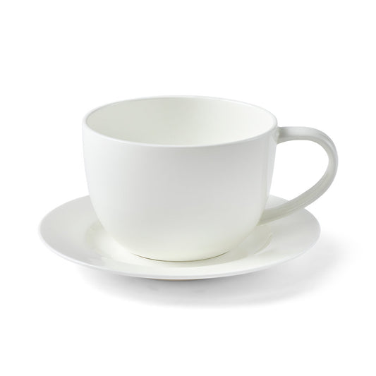 Salt & Pepper Remy Teacup & Saucer 320ml Set of 4