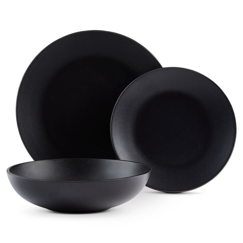 Salt & Pepper Riley 12 Piece Dinner Set