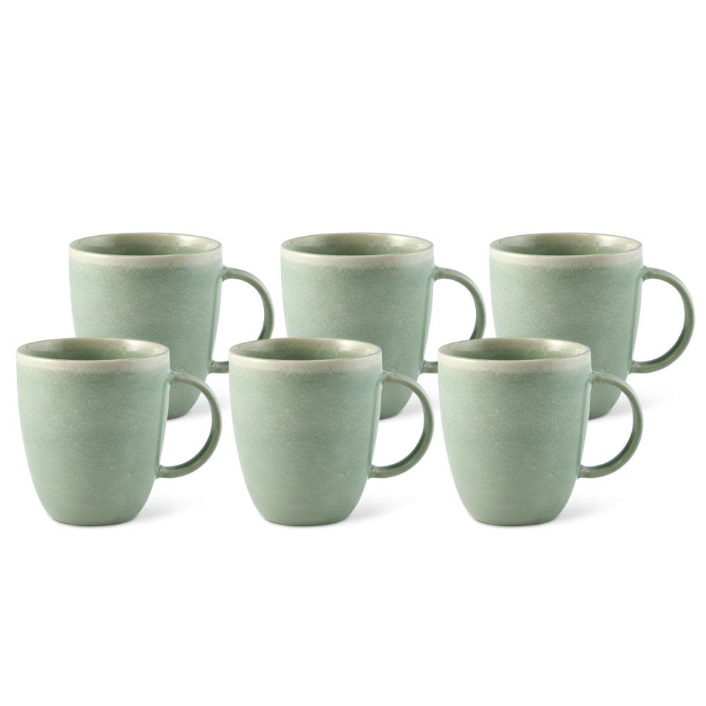 Salt & Pepper Riley Mug 350mL - Set of 6