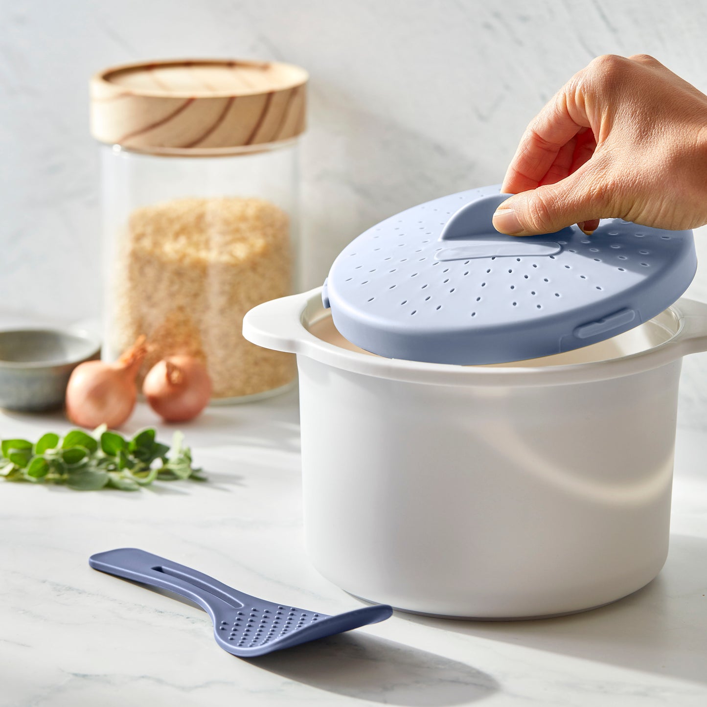 Fresh De Chef Microwave Rice Cooker