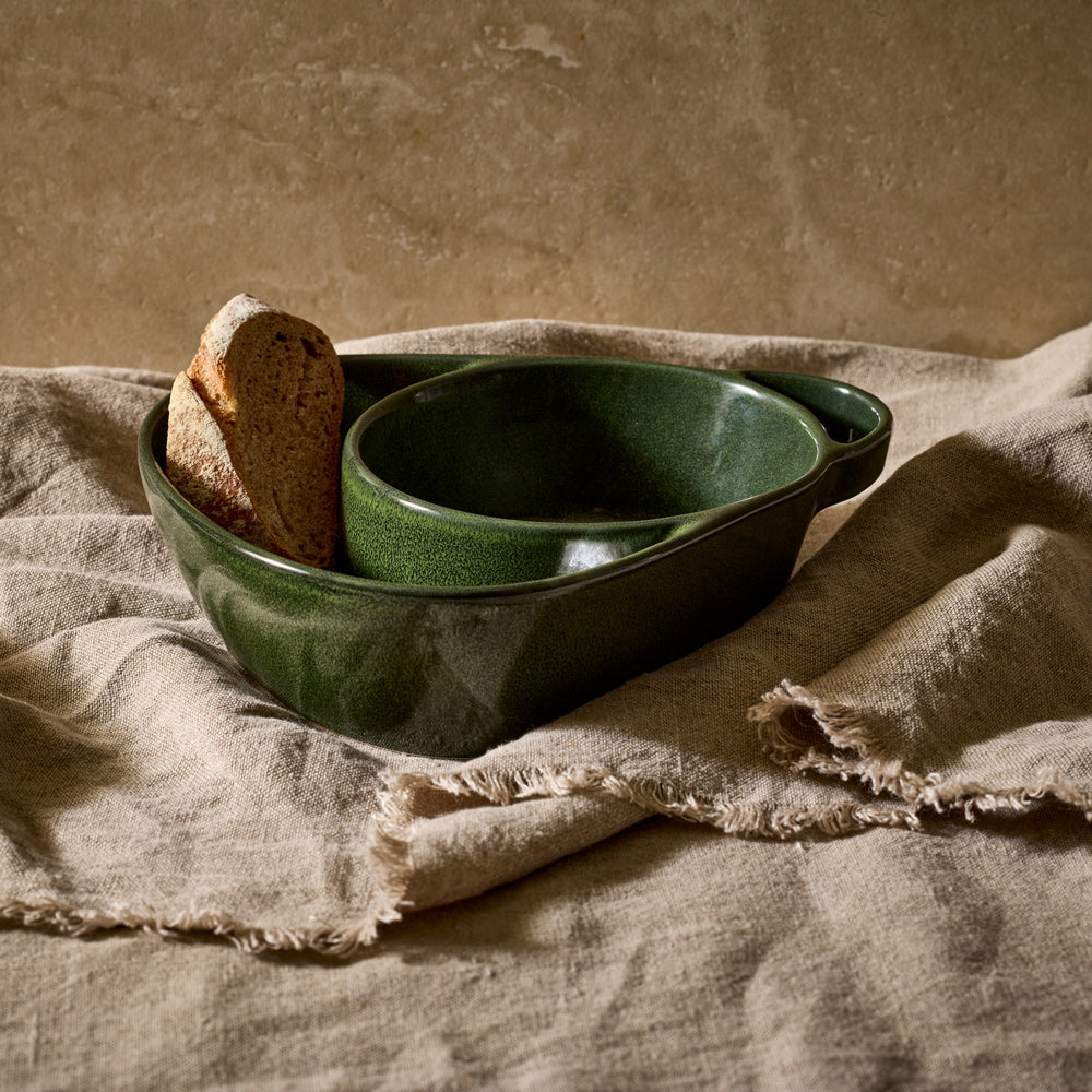 Alex Liddy Rustica II Soup Bowl Emerald