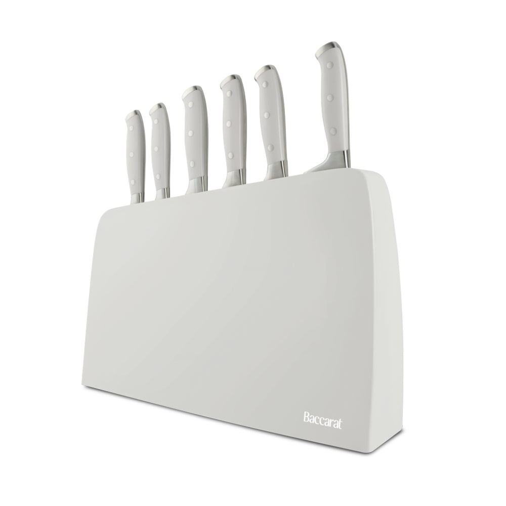 Baccarat Keiko Miro 7 Piece Knife Block