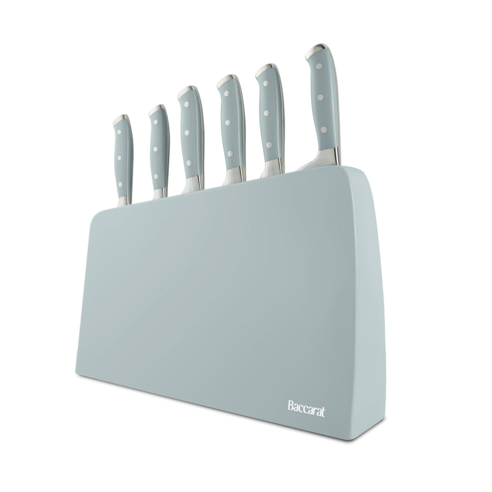 Baccarat Keiko Miro 7 Piece Knife Block
