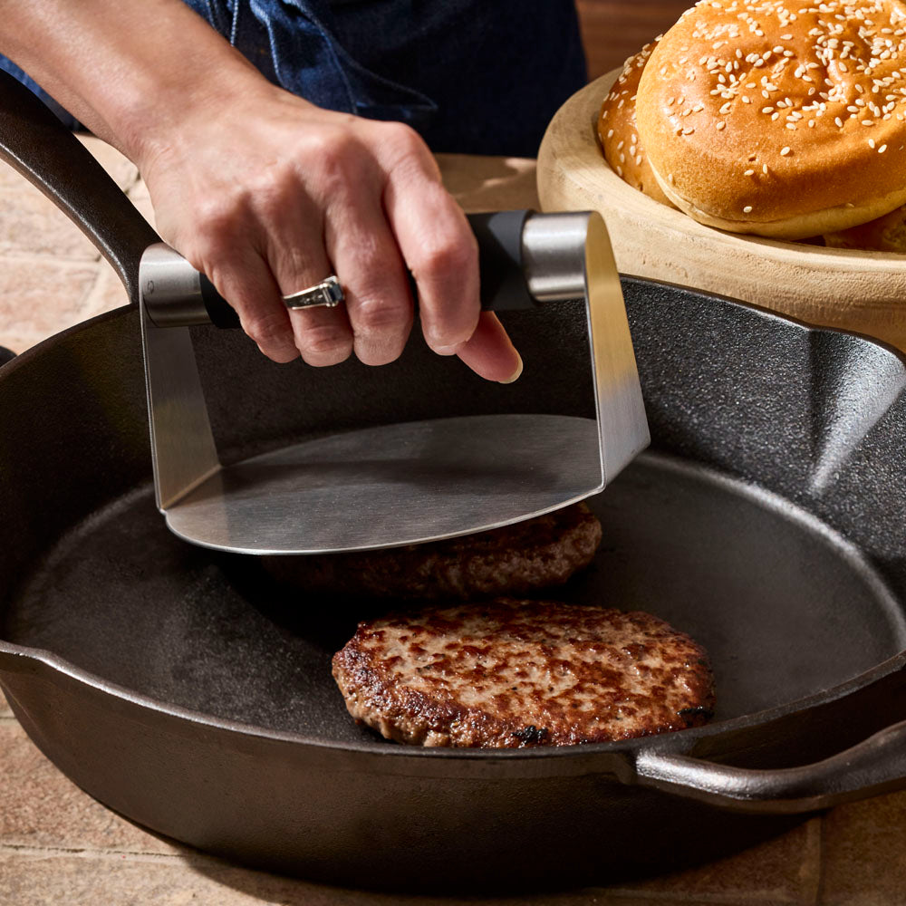 GRYLT Stainless Steel Smash Burger Kit
