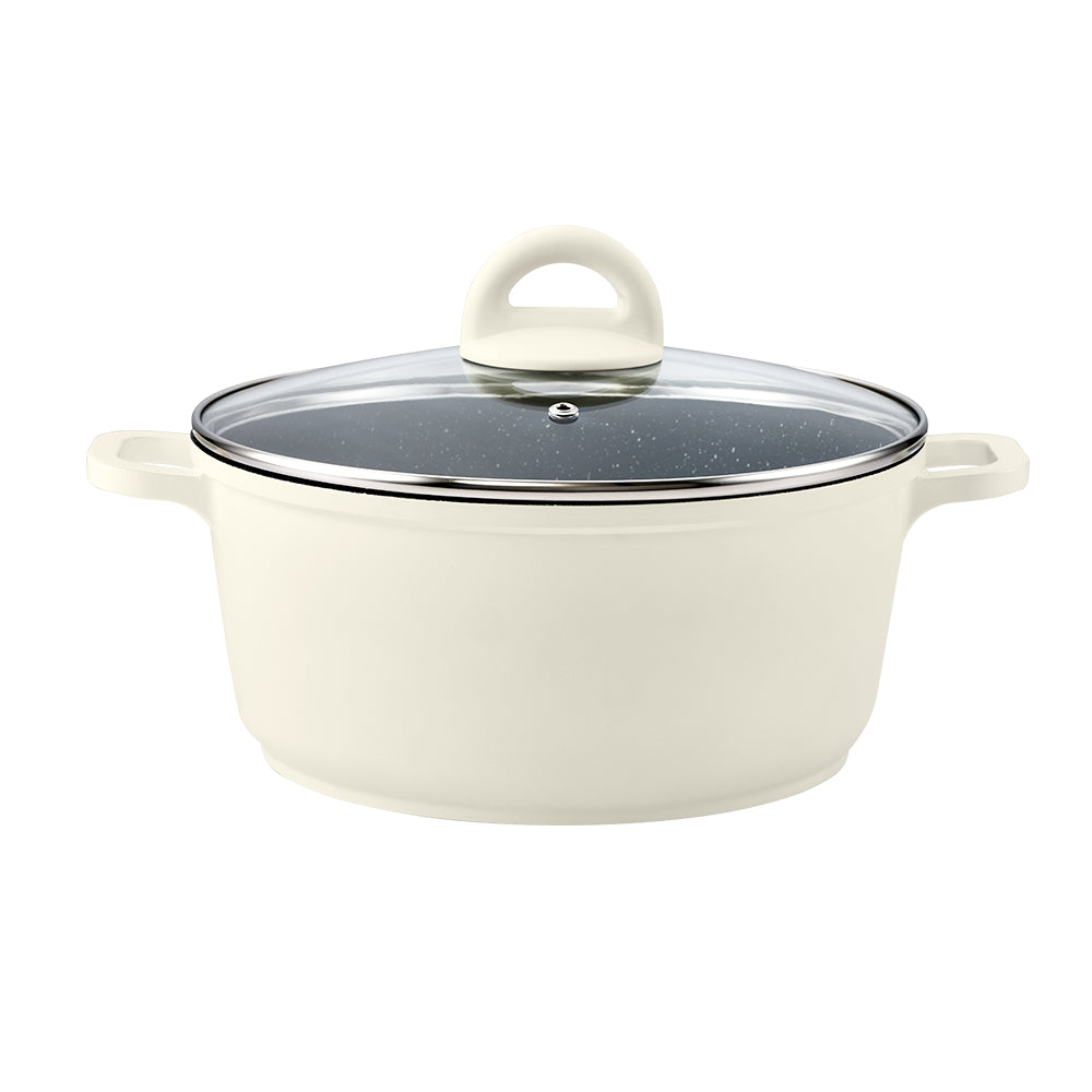 Baccarat STONE 10 Piece Cookware Set Cream