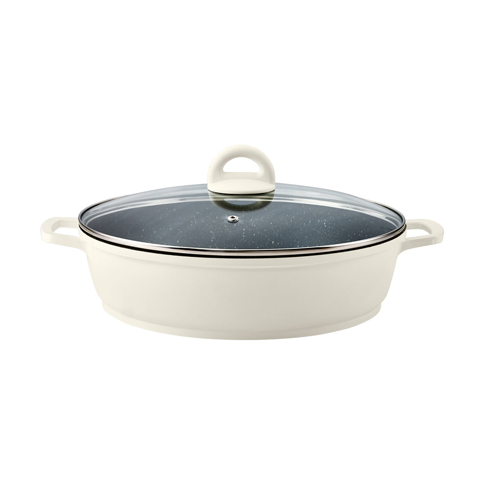 Baccarat STONE 10 Piece Cookware Set Cream