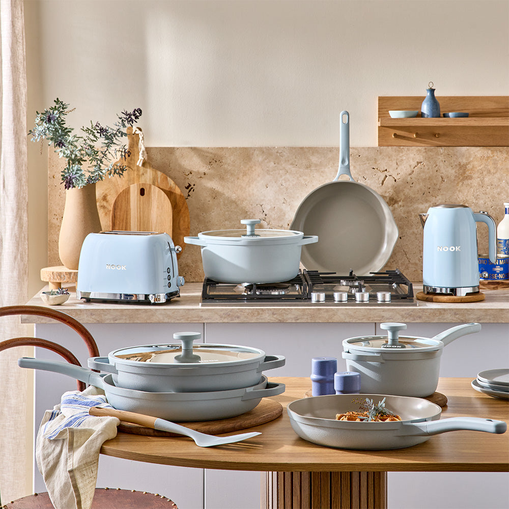NOOK by Baccarat Frypan with Helper Handle 32cm