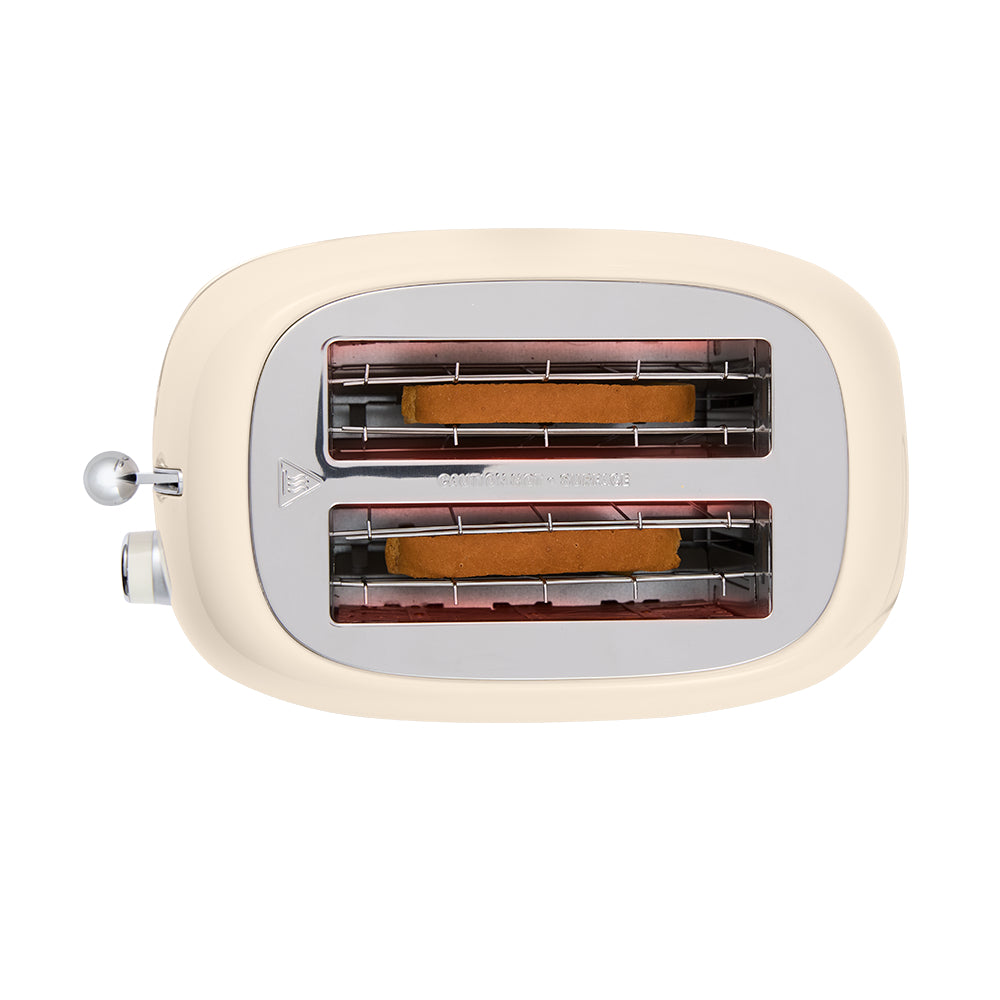 NOOK by Baccarat 2 Slice Toaster Cream