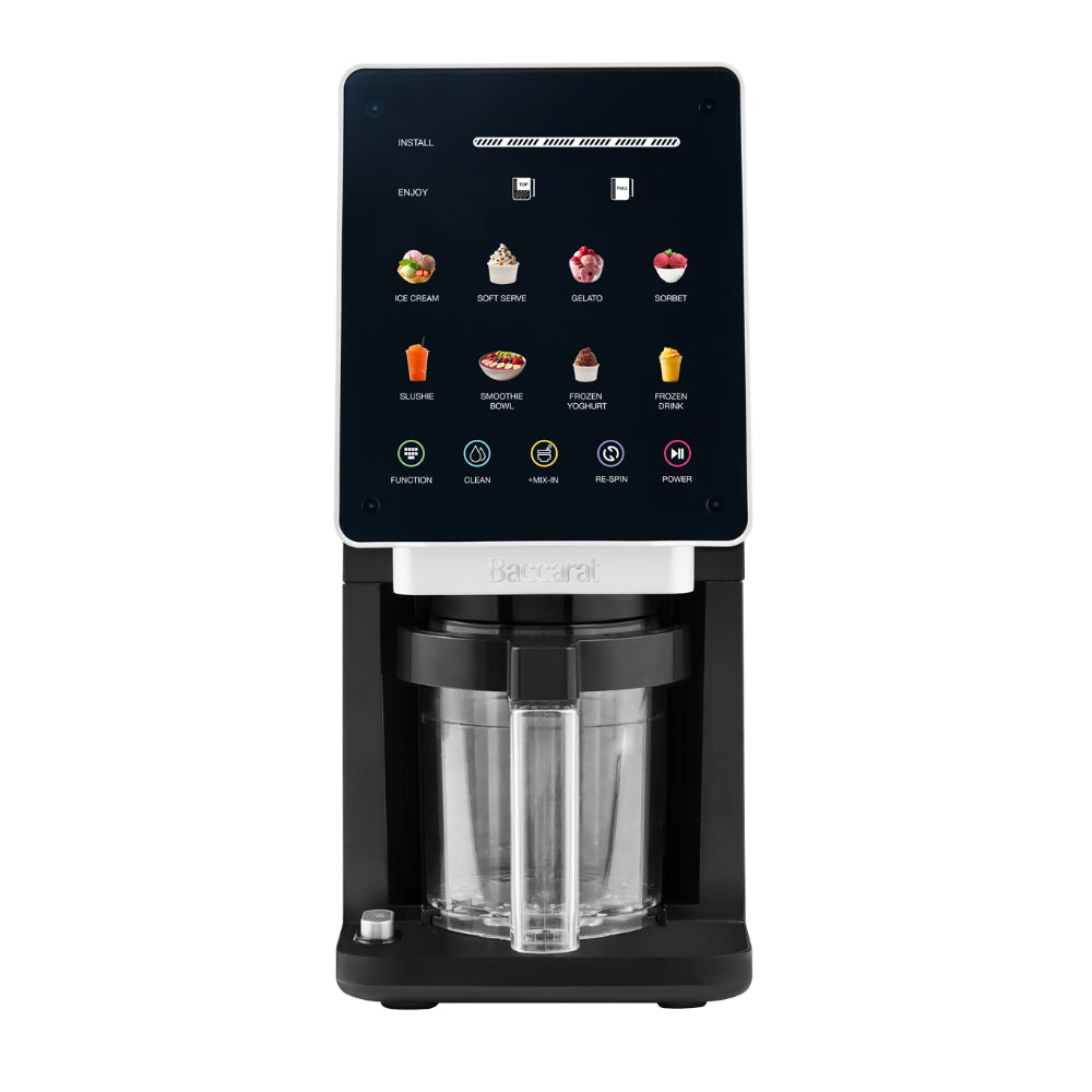 Baccarat The Whip Ice Cream & Frozen Yoghurt Machine Black