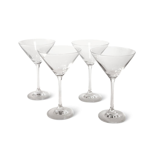 Salt & Pepper Set Of 4 Salut Martini Glasses 275ml