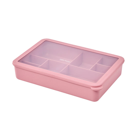 TakeAway Out 6 Compartment Rectangle Snack Box Berry