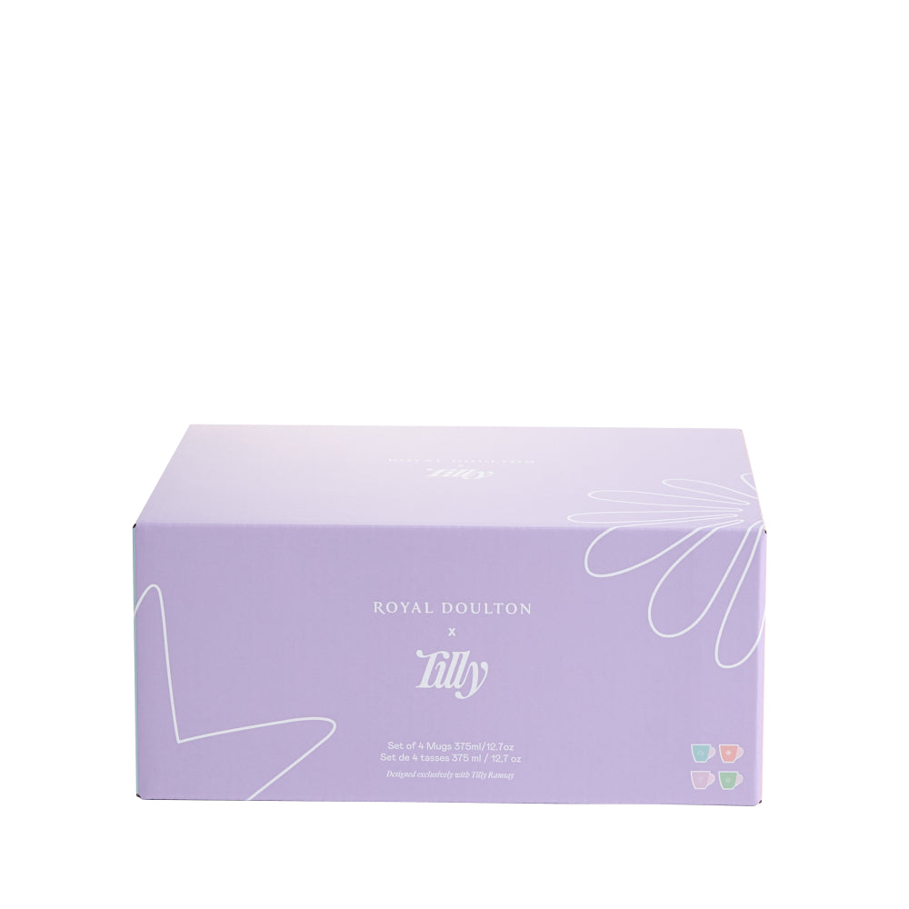 Royal Doulton Tilly Ramsay Set Of 4 Mugs 375ml