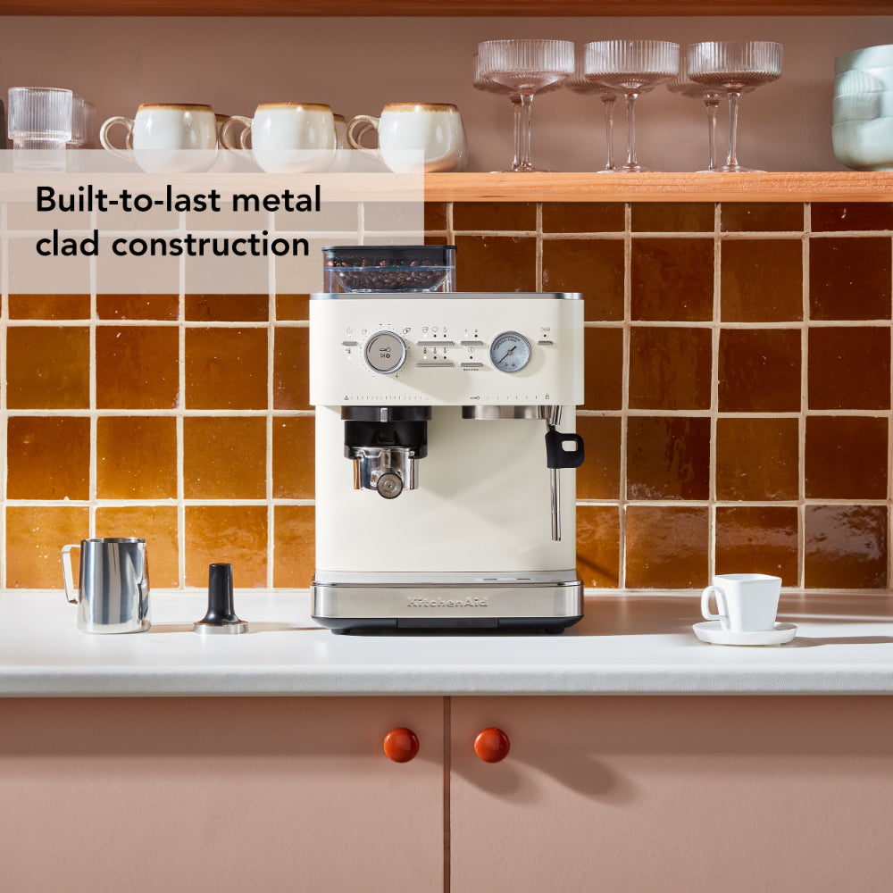 KitchenAid Semi Automatic Espresso Machine With Burr Grinder