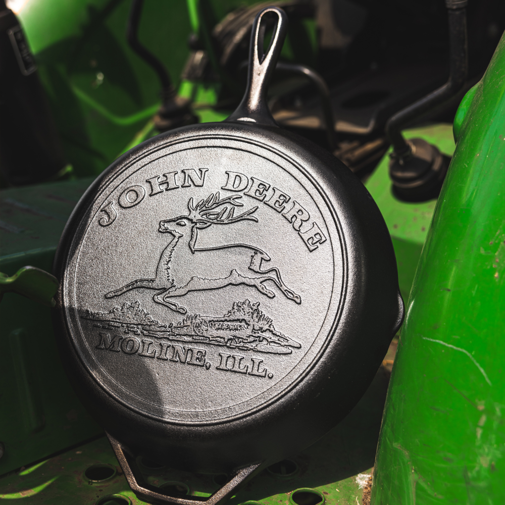 Lodge Cast Iron John Deere Hometown Skillet 12 Inch