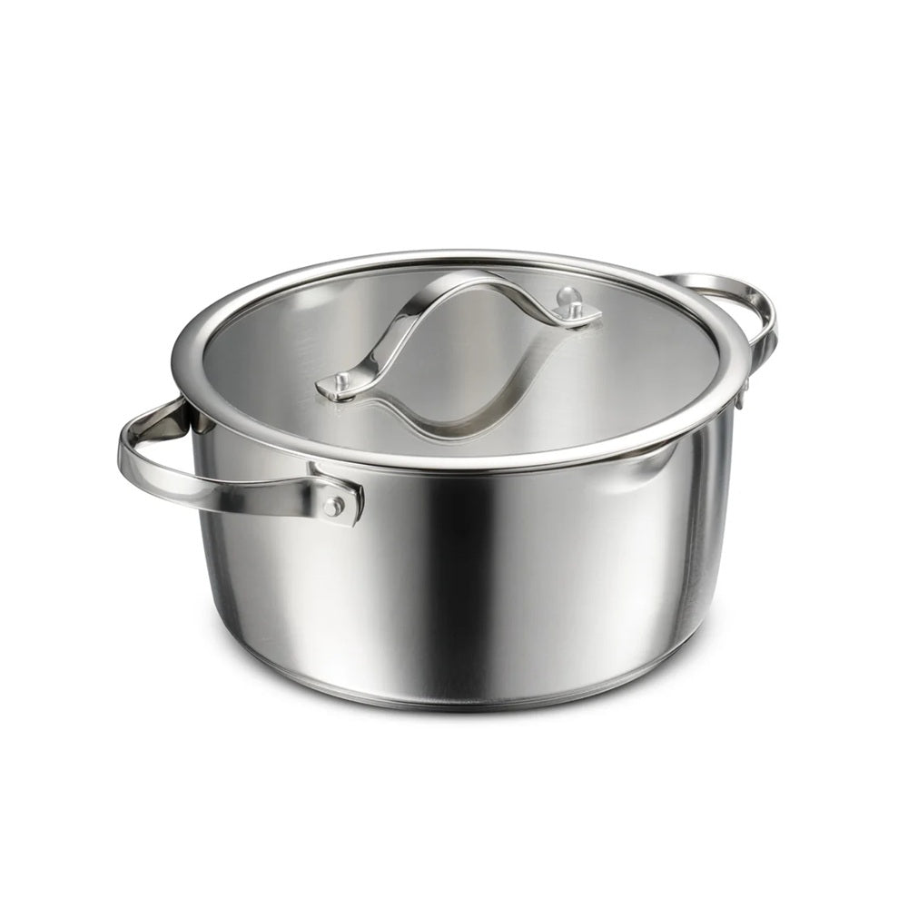 Tramontina Tempo Stainless Steel 7 Piece Cookware Set