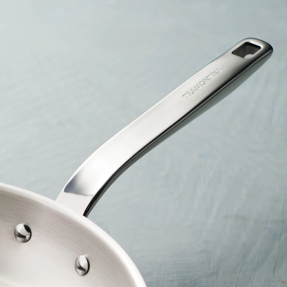 Tramontina Tempo Stainless Steel 2 Piece Frying Pan Set 25cm & 30cm