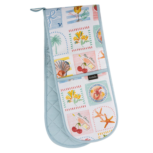 Ladelle Capri Double Oven Mitt