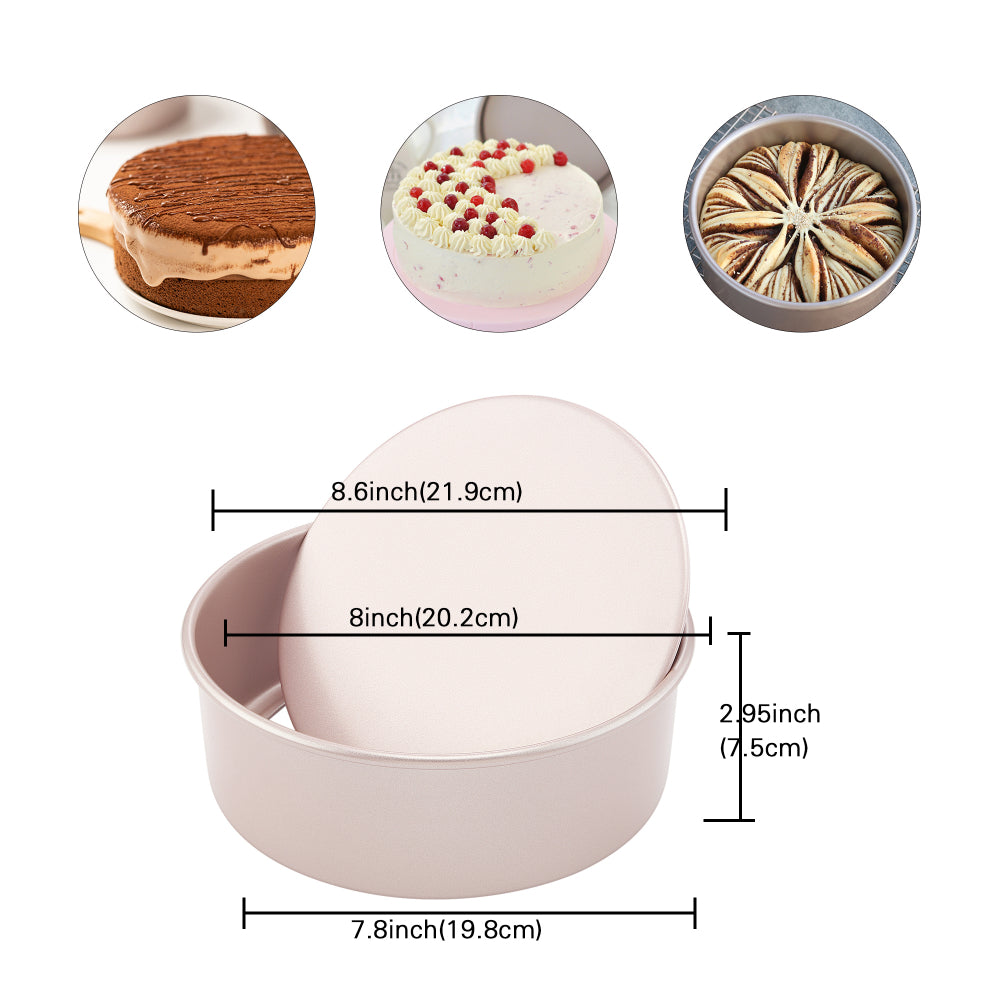 Chefmade Round Cake Pan with Loose Base 22cm